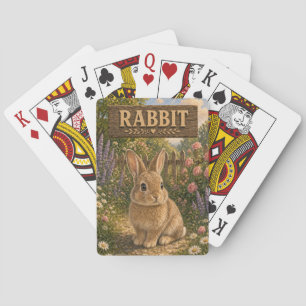 Jeu De Cartes Histoire de bébé lapin mignon livre de nursery ani