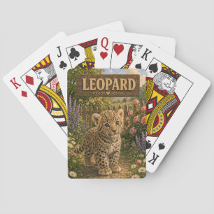 Jeu De Cartes Histoire de bébé léopard mignon Livre pour enfants