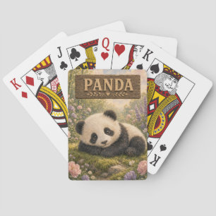 Jeu De Cartes Histoire de bébé panda mignon livre de nursery ani