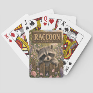 Jeu De Cartes Histoire de bébé raton laveur mignon livre de nurs