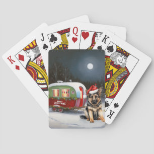 Jeu De Cartes Hiver Allemand Berger Caravane Noël Aventure