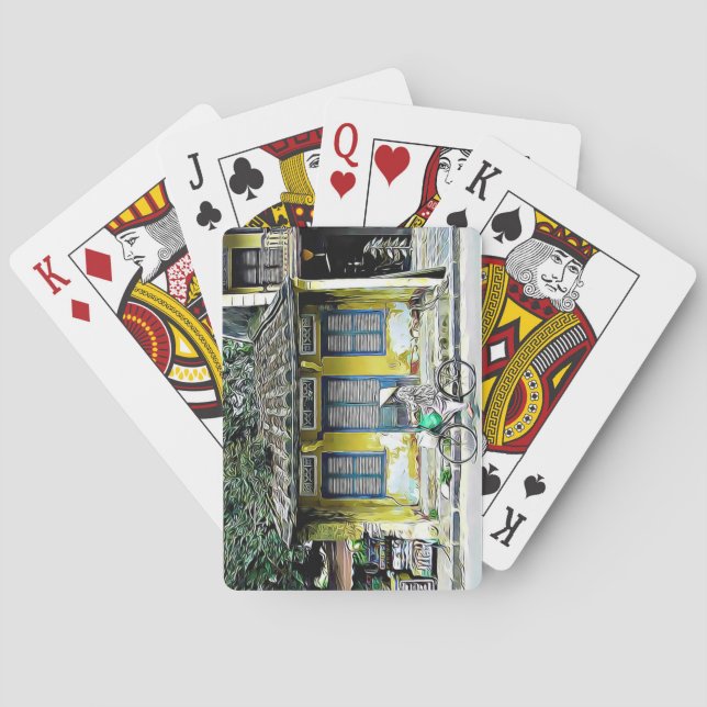 Jeu De Cartes Hoi An, Vietnam (dos)