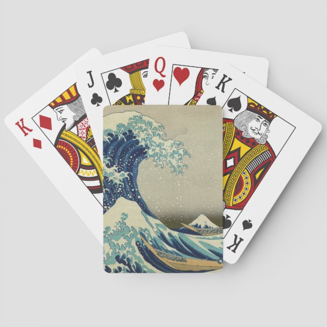 Jeu De Cartes Hokusai Katsushika - Grande vague (dos)