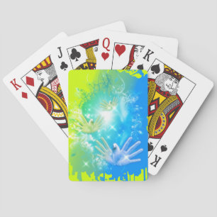 Jeu De Cartes holiES - Flying Hands Pigeons ART