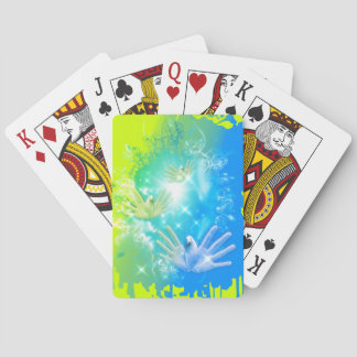 Jeu De Cartes holiES - Flying Hands Pigeons ART