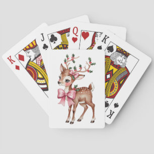 Jeu De Cartes Holly Jolly Reindeer Jouer aux cartes