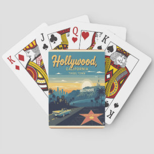 Jeu De Cartes Hollywood ville des paillettes