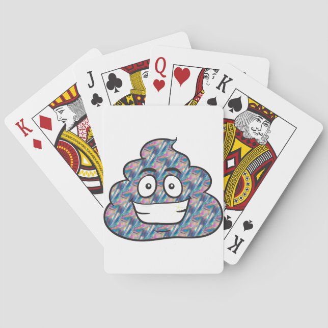 Jeu De Cartes hologramme émoji (dos)