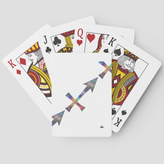 Jeu De Cartes hologramme Sagittarius (dos)