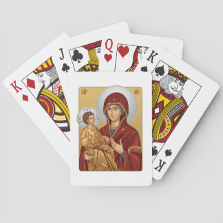 Jeu De Cartes Holy Mother Of God East Europian Church Orthodox 
