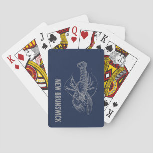 Jeu De Cartes Homard du Nouveau-Brunswick