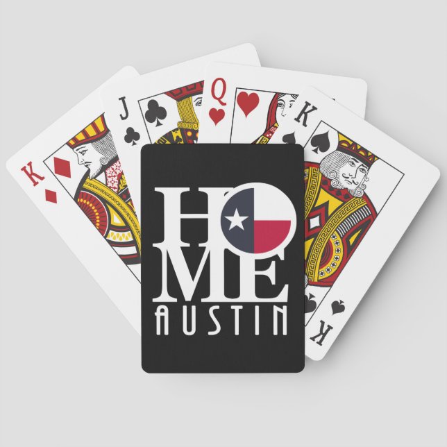 Jeu De Cartes HOME Austin Texas (dos)