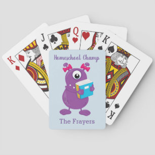 Jeu De Cartes Homeschool Champ Purple Monster
