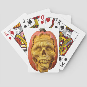 Jeu De Cartes Homme citrouille