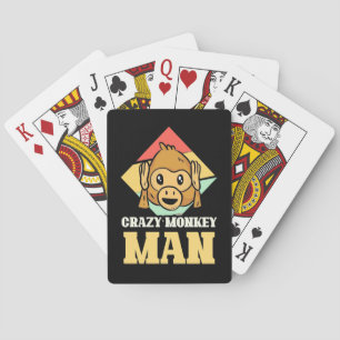 Jeu De Cartes Homme fou de singe