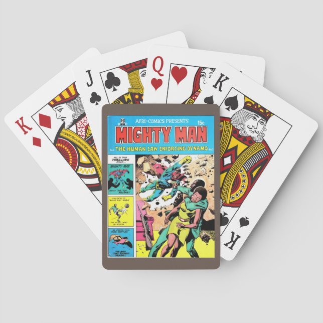 Jeu De Cartes Homme puissant 4 (dos)