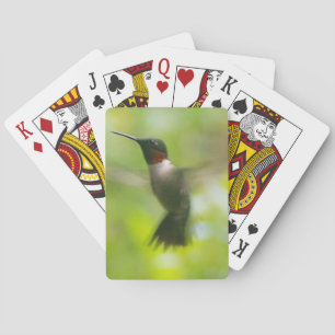 Jeu De Cartes Homme Ruby Throat Hummingbird
