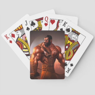 Jeu De Cartes Homme super fort