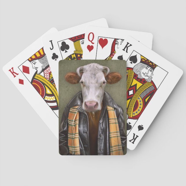 Jeu De Cartes Homme Vache (dos)