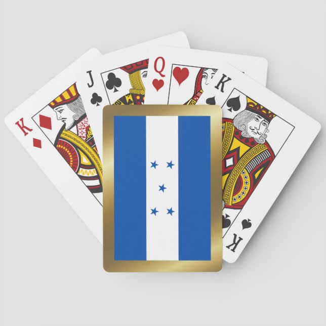 Jeu De Cartes Honduras Drapeau Jouer des cartes (dos)