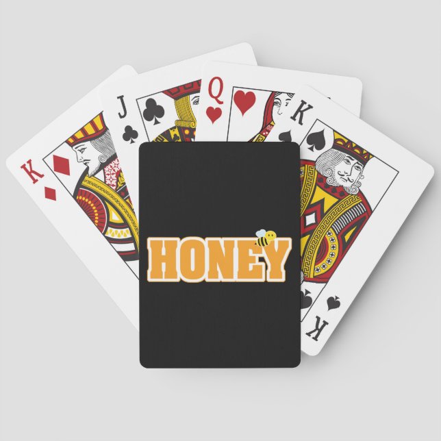 JEU DE CARTES HONEY BEE (dos)