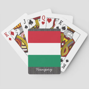 Jeu De Cartes Hongrie Drapeau Jouer des cartes