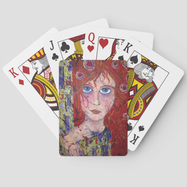 Jeu De Cartes HOPEFUL MAIDEN playing cards (dos)