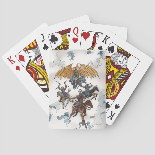 Jeu De Cartes Horsemen (dos)