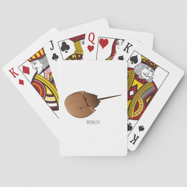 Jeu De Cartes Horseshoe crab (dos)