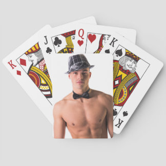 Jeu De Cartes Hot Guy Sexy Shirless Bow Cravate Muscle Homme Hun