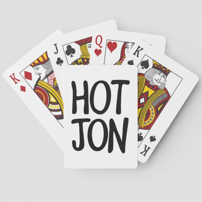 JEU DE CARTES HOT JON (dos)