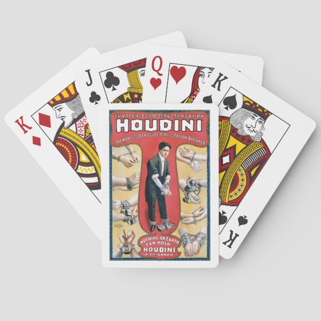 Jeu De Cartes Houdini Handcuff King (dos)