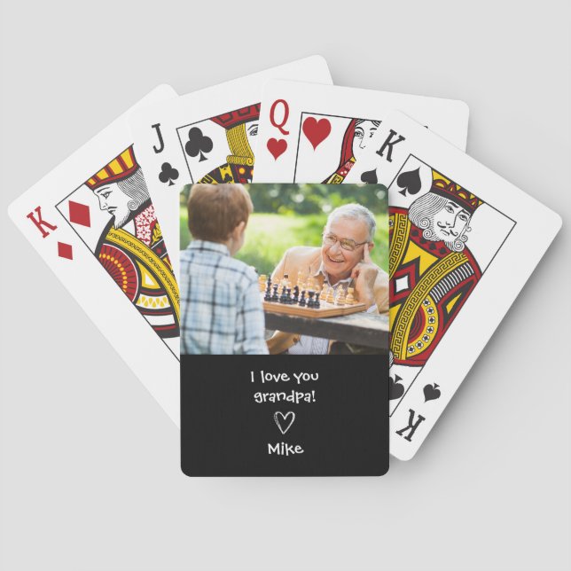 Jeu De Cartes Housse de tête de golf (dos)