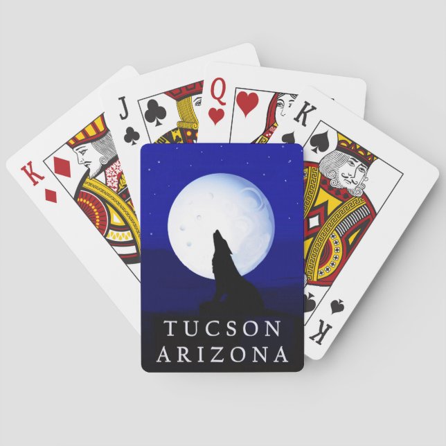 Jeu De Cartes Howlin Coyote - Tucson Arizona (dos)