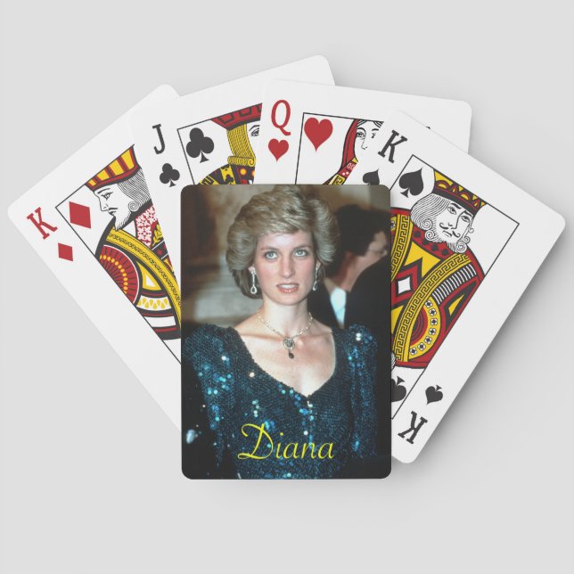 Jeu De Cartes HRH Princess Diana Vienne 1986 (dos)
