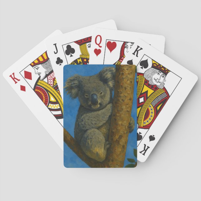 Jeu De Cartes Hugger d'arbre - Koala dans la canopée (dos)