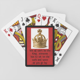 Jeu De Cartes Humoristique King Classic Playing Cards