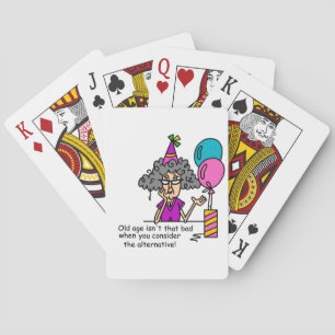Jeu De Cartes Humour alternatif d'anniversaire