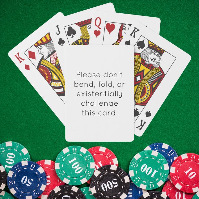 Jeu De Cartes Humour Existentiel Avec Citation Drôle (Créateur téléchargé)