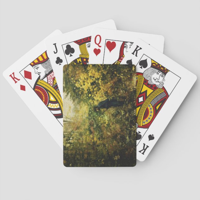 Jeu De Cartes Hunter in the Forest (par H.A. Brendekilde) (dos)