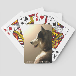Jeu De Cartes Husky Jouer Cartes Personnalisez Les Cartes De Chi