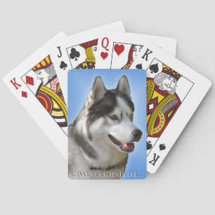 Jeu De Cartes Husky Jouer Cartes Personnalisez Les Cartes De Chi