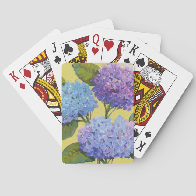 Jeu De Cartes Hydrangée de printemps I (dos)
