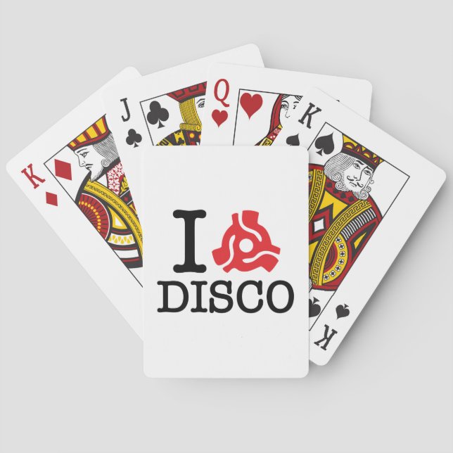 Jeu De Cartes I 45 Adaptateur Disco (dos)