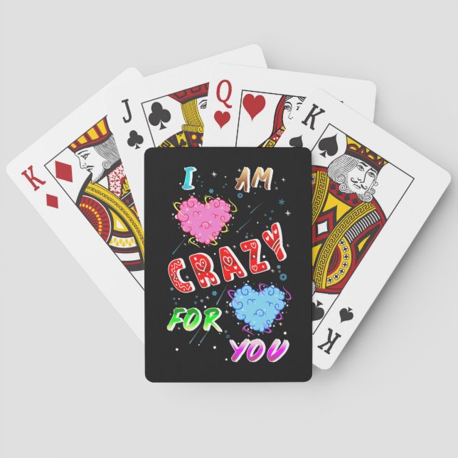 Jeu De Cartes I Am Crazy For You (dos)
