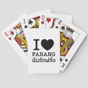 Jeu De Cartes I Black Heart (Amour) Farang