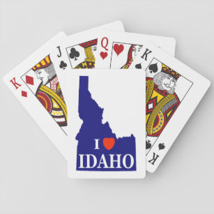 Jeu De Cartes I Coeur (Amour) Idaho