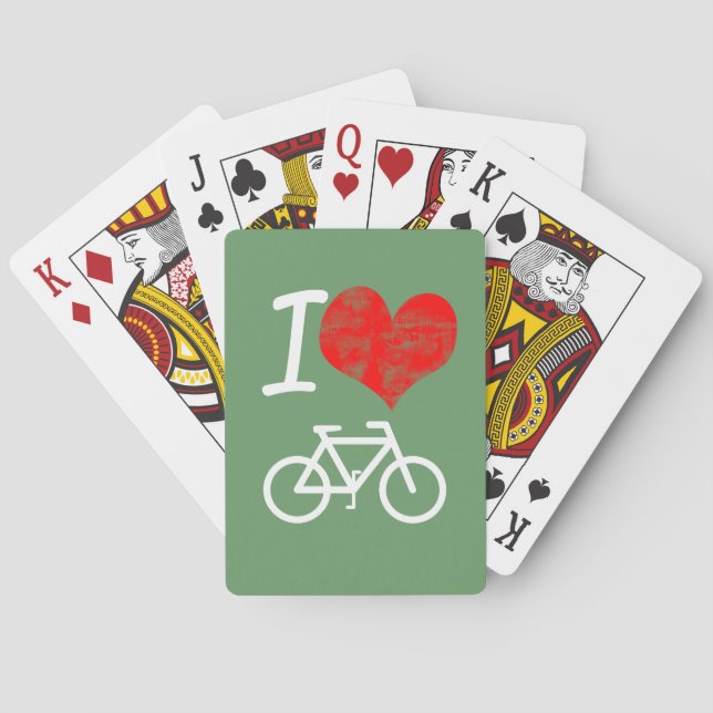 Jeu De Cartes I Heart Bike (dos)