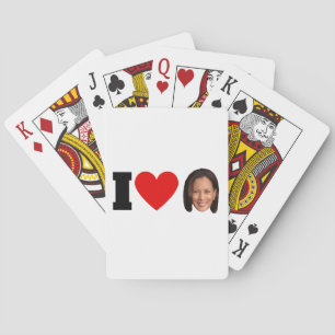 Jeu De Cartes I Heart Kamala Harris