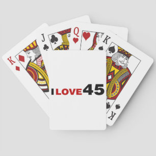 Jeu De Cartes I Love 45
